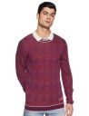 United Colors of Benetton Men's Cotton Sweater (19A1JCQK1000I_901_L_Purple_L)...