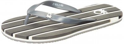 United Colors of Benetton Mens Grey Slipper-7 Kids UK (22P8CFFPM020I90241)