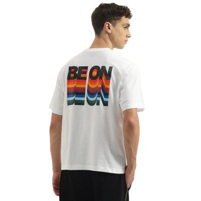 UNITED COLORS OF BENETTON Men's Solid Boxy T-Shirt
