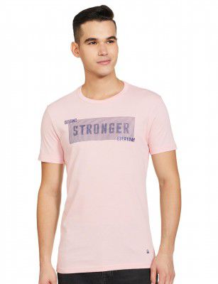 UNITED COLORS OF BENETTON Men's Solid Regular Fit T-Shirt