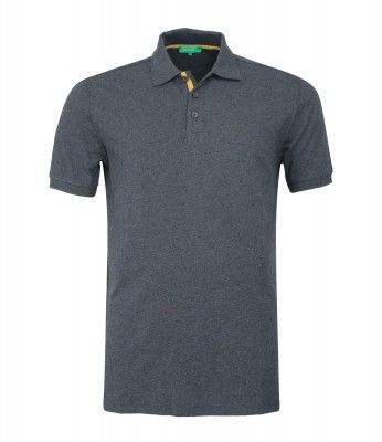 UNITED COLORS OF BENETTON Polo T Shirt | Collar Tshirts | T-Shirt for Men | Half Sleeves Plain T Shirt | T-Shirt |Tshirt for Men Stylish | Men's Tshirt | Regular Fit Men T-Shirt