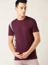 United Colors of Benetton Printed Men Round Neck Maroon T-Shirt...