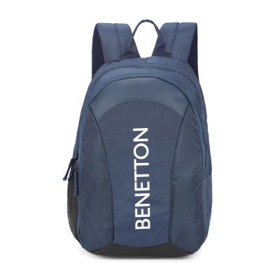 UNITED COLORS OF BENETTON Skylar Polyester 18L Laptop Backpack For Unisex