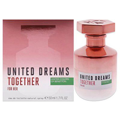United Colors of Benetton Together for Her Eau De Toilette, 50 ml
