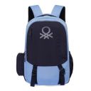 United Colors of Benetton Turf 24L Laptop Backpack - Blue+Navy...
