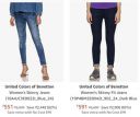 United Colors of Benetton Womens Jeans Upto 80% Off...