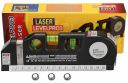 UNIVERSAL BUYERL 03 NEW01 Level Laser Plastic Horizon Vertical Measure Tape Aligner Bubbles Ruler Multifunction Leveler Tool (Black)01...