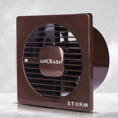 unleash Storm 6 inch Axial Ventilation Exhaust Fan (Brown)