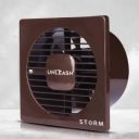 unleash Storm 6 inch Axial Ventilation Exhaust Fan (Brown)...