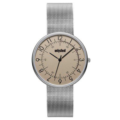 Unlisted by Kenneth Cole Autumn-Winter 20 Analog Beige Dial Men's Watch-UL51158003