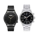Unlisted by Kenneth Cole Autumn-Winter 20 Analog Black Dial Mens Watch-UL51146001...