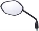 Uno Minda RV-4004L Shatterproof Glass Rear View Mirror-Left Hand For Honda Shine...