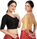 UNYUG Women Round Neck Half Sleeve Blouse...