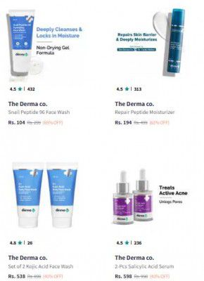 Myntra | UP TO 65% OFF - The Derma co. Beauty Prtoduct