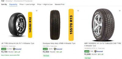 UP TO 70% OFF | JK Tyre, Apollo & More Top Brands - FOR CAR
