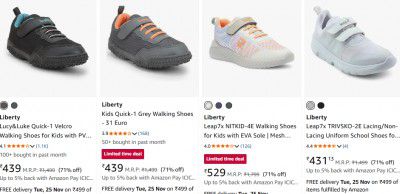 UP TO 71% OFF | Liberty Shoes, For Kids