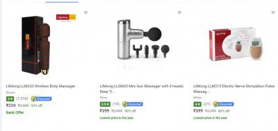 Up to 94% off on Lifelong Massagers