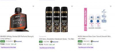 Flipkart: UP TO 85% OFF | Branded Perfume & Deo