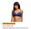 Up to 82% off @ Lingerie & Sleepwear | Zivame, Clovia & more...
