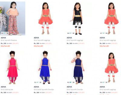 Up to 88% Off on Kids Wear @ 419