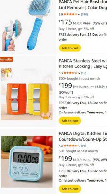Amazon: UP TO 90% OFF Household Products | Available at Lowest Price