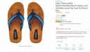 Up to 90% off on Enjoy Thong Leather Slippers for Men...