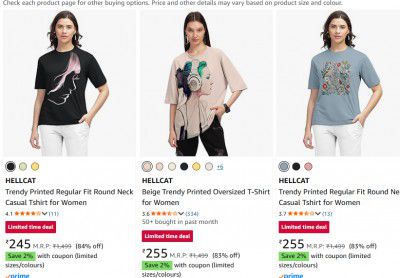 Up to 90% Off On Women Clothing.