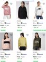 Up to 90% Off on Women's Sweatshirts | Starts at Rs 210...