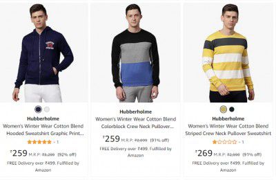 Up to 92% off on Hubberholme Men’s Winter Wear
