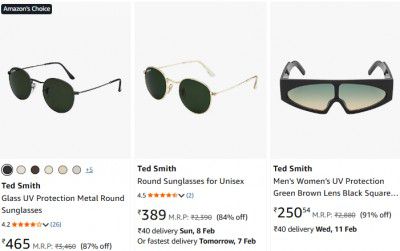 UP TO 95% OFF Ted Smith Sunglasses