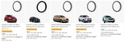 Up to 97% off on Car Accessories, Starting from ₹37