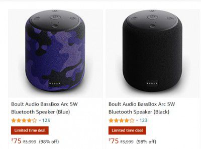 Up to 98% off on Boult Audio Products