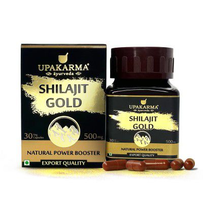 Upakarma Shilajit Gold 30 Capsules | (Pack of 1)