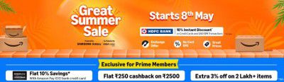 Upcoming | Amazon Great Summer Sale Starts On 8th May