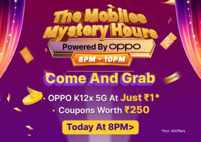 Upcoming Oppo K12x 5G @ Just ₹1 Only