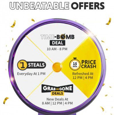 Myntra : Upcoming Rs.1 Deal On Myntra (EveryDay At 1PM)