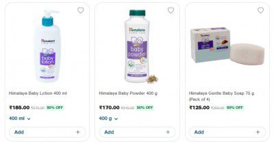 jiomart : Upto 50% Off on Himalaya Baby Product