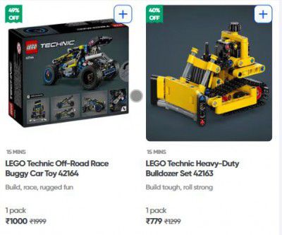 Swiggy Instamart Loot: Upto 50% OFF On Lego Toy Sets