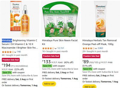 Upto 55% OFF - Himalaya Beauty Product