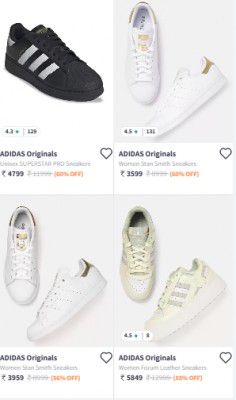 Upto 70% Off On Adidas Originals Shoes | For Women