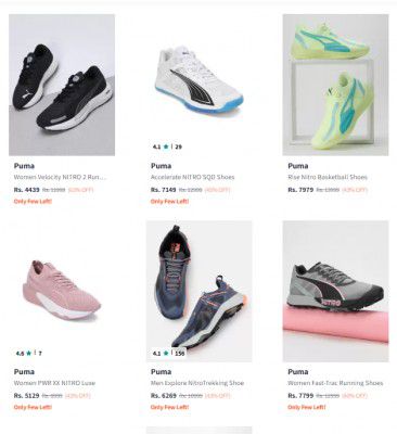 Upto 60% Off On PUMA Men's Shoes 
