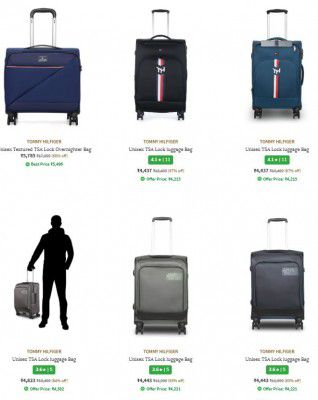 Upto 68% OFF - Tommy Hilfiger Trolley Bags 