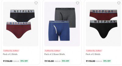 JioMart : Upto 70% OFF On Netplay Starts At ₹110