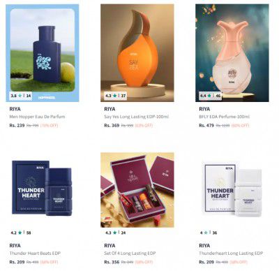 Myntra: UP TO 79% OFF - Riya Perfume