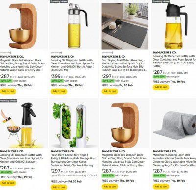 Upto 80% OFF - Jaymukesh & Co Home And Kitchen Products
