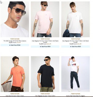 Ajio : Upto 71% Off On TOMMY HILFIGER For Mens