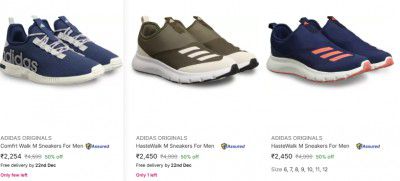 Upto 75% Off on Adidas Originals Men’s Casual Shoes