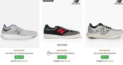UP TO 75% OFF | New Balance Shoes For Men