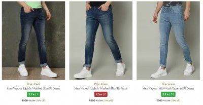 Upto 80% Off On Pepe Jeans Men Jeans