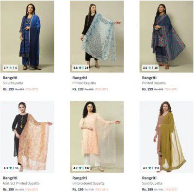 Myntra: Upto 88% OFF On Rangriti Womens Clothing | Starts At ₹199